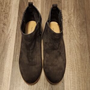 Treasure & Bond Suede Brown Booties Size 5